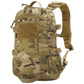 Tactical Backpack Men Military Assault Pack Outdoor Hiking Rucksack (Color: Black)